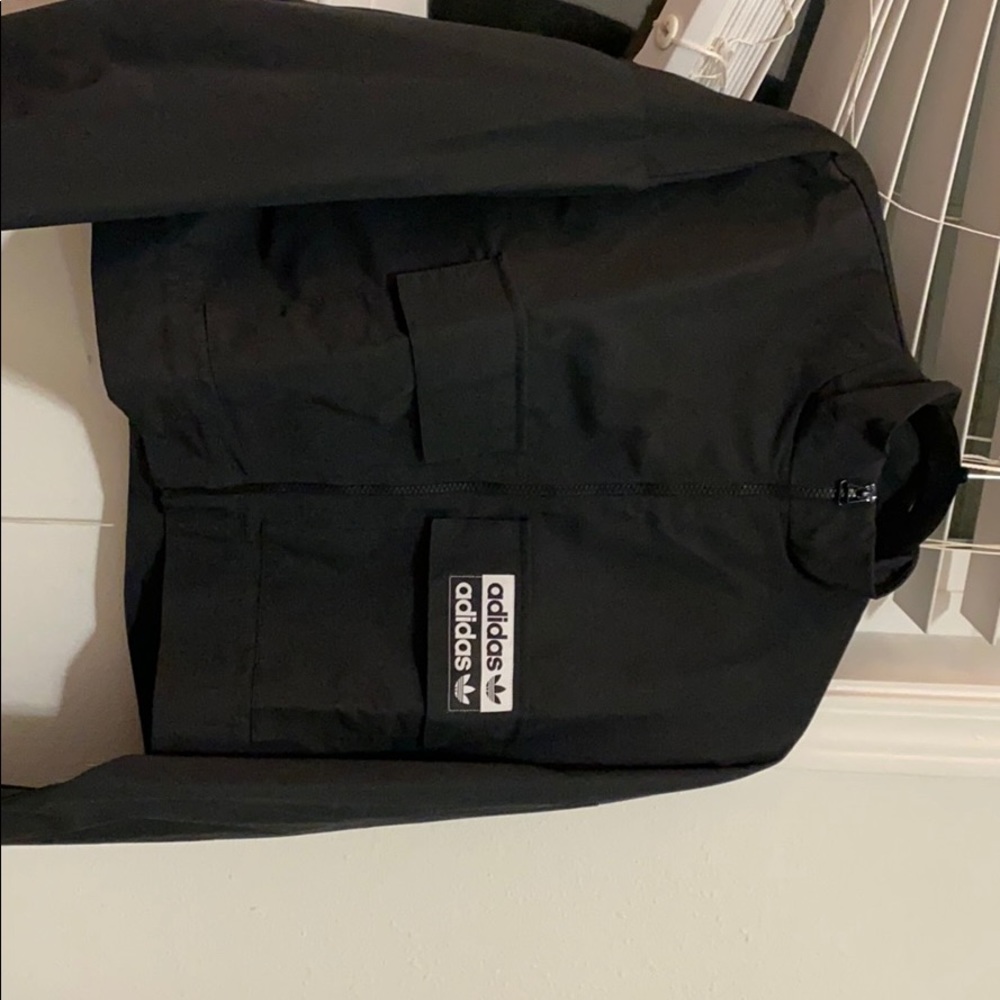 adidas Black Lightweight Track Jacket